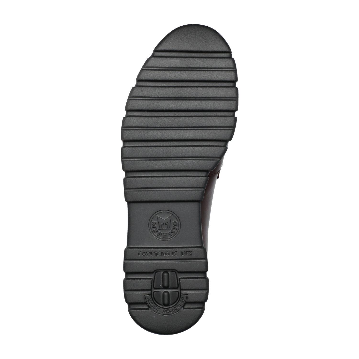mocassins femme modèle Carima bordeaux - Mephisto